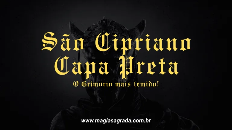 São Cipriano Capa Preta